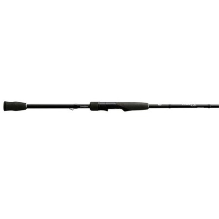13 Fishing 13 Fishing 1130202 6 ft. 7 in. Defy Medium Heavy Spinning Rod; Black 1130202
